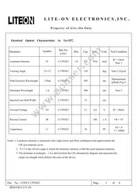 LTST-C170YKT Datasheet Page 3