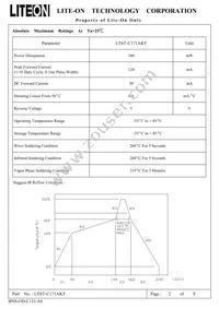 LTST-C171AKT Datasheet Page 3