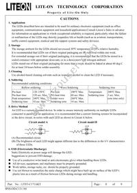 LTST-C171AKT Datasheet Page 9