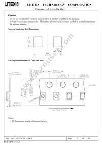 LTST-C171KEKT Datasheet Page 7