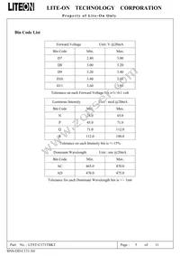 LTST-C171TBKT Datasheet Page 6