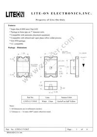 LTST-C171YKT Datasheet Cover