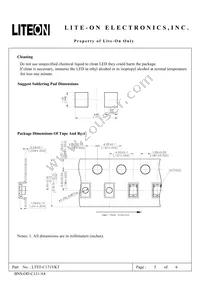 LTST-C171YKT Datasheet Page 5