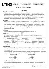 LTST-C190AKT Datasheet Page 8