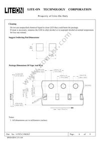 LTST-C190CKT Datasheet Page 6