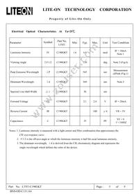 LTST-C190GKT Datasheet Page 3