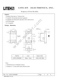 LTST-C190UBKT Datasheet Cover