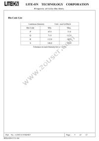 LTST-C191KFKT Datasheet Page 6