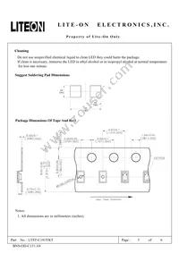 LTST-C191YKT Datasheet Page 5