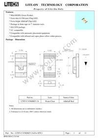 LTST-C193KRKT-2A Datasheet Cover