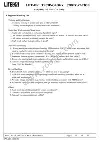 LTST-C193KRKT-2A Datasheet Page 11