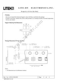 LTST-C195GYKT Datasheet Page 5