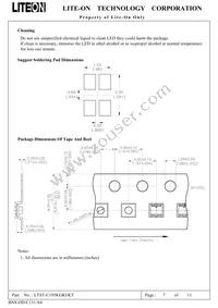 LTST-C195KGKFKT Datasheet Page 8