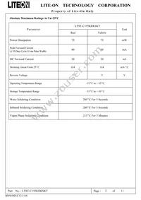 LTST-C195KRKSKT Datasheet Page 3