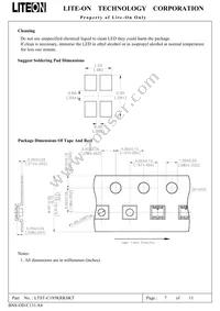 LTST-C195KRKSKT Datasheet Page 8