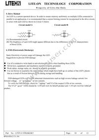 LTST-C195KSKGKT Datasheet Page 11