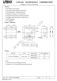 LTST-C195TGKRKT Datasheet Page 2