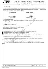 LTST-C195TGKRKT Datasheet Page 11