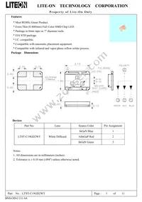 LTST-C19GD2WT Datasheet Page 2