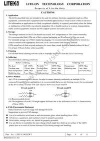 LTST-C19GD2WT Datasheet Page 10