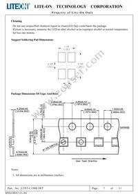 LTST-C19HE1WT Datasheet Page 8