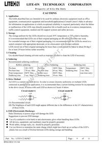 LTST-C21KFKT Datasheet Page 10