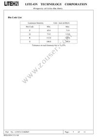 LTST-C21KRKT Datasheet Page 6