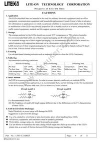 LTST-C21KRKT Datasheet Page 10