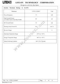 LTST-C21KSKT Datasheet Page 3