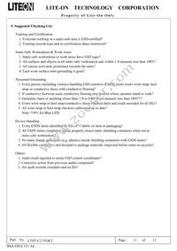 LTST-C21TGKT Datasheet Page 12