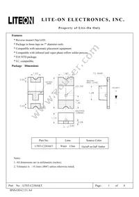 LTST-C230AKT Datasheet Cover