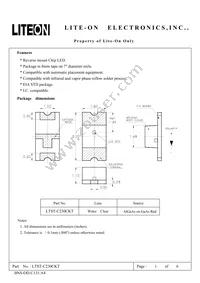 LTST-C230CKT Datasheet Cover