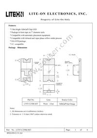 LTST-C230KAKT Datasheet Cover