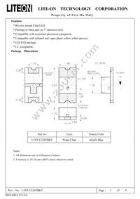 LTST-C230TBKT Datasheet Cover