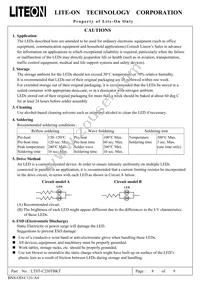 LTST-C230TBKT Datasheet Page 8