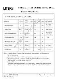 LTST-C230UBKT Datasheet Page 3