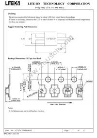 LTST-C235TBJRKT Datasheet Page 8