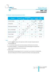 LTST-C250KGKT Datasheet Page 4