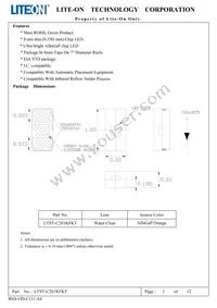 LTST-C281KFKT Datasheet Page 2