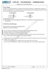 LTST-C281KFKT Datasheet Page 11