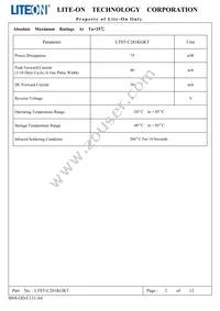 LTST-C281KGKT Datasheet Page 3