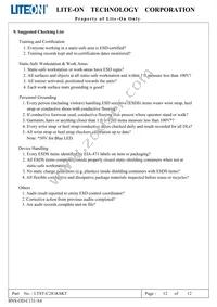 LTST-C281KSKT Datasheet Page 13