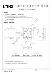 LTST-C930EKT Datasheet Cover