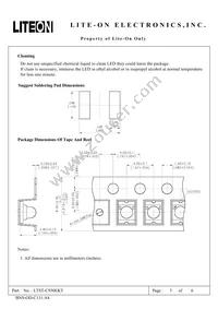 LTST-C930EKT Datasheet Page 5
