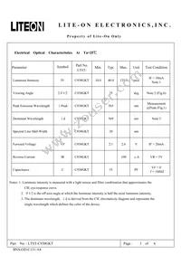 LTST-C930GKT Datasheet Page 3