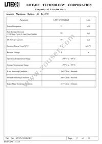 LTST-C930KFKT Datasheet Page 3