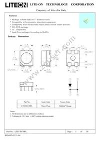 LTST-E670FL Datasheet Cover