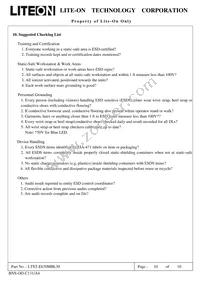 LTST-E670MBL30 Datasheet Page 10