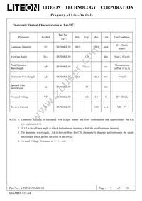 LTST-E670MGL30 Datasheet Page 3