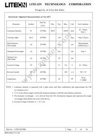 LTST-E670RL Datasheet Page 3